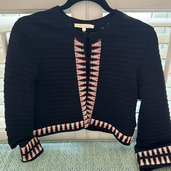 Maje Sweaters - Maje cropped sweater blazer